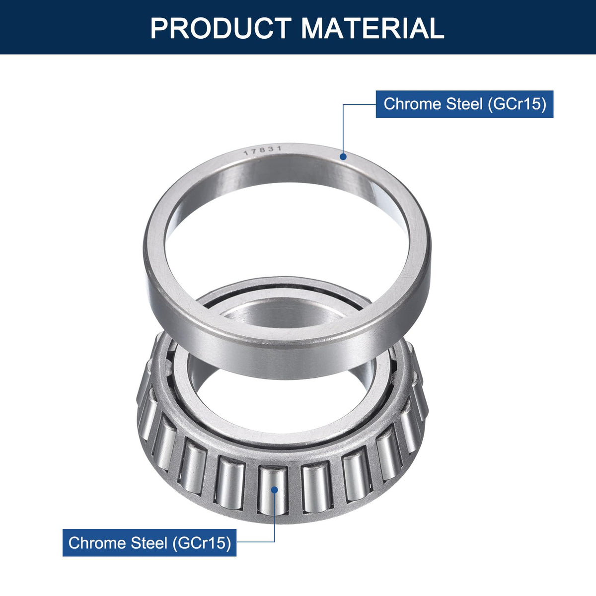 HIPicco 17887/31 Tapered Roller Bearing Cone and Cup Set