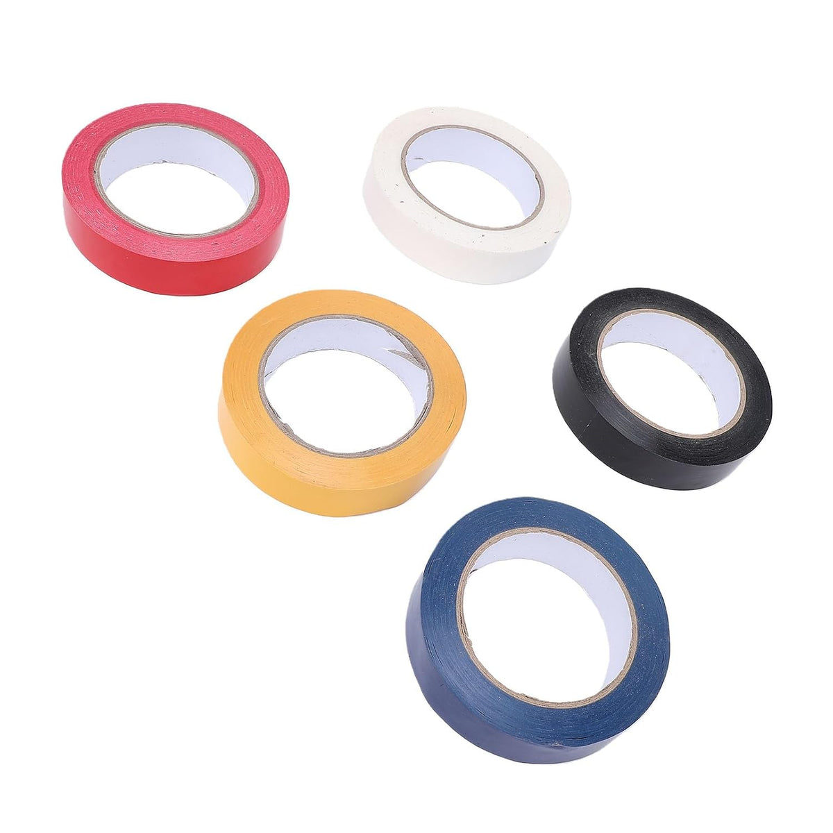 Floor Marking Tape, Strong Adhesion, 5 Rolls (108.3ft)