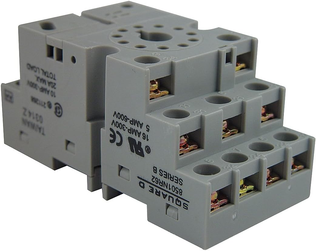SQUARE D 8501-NR62 11 Pin Relay Socket