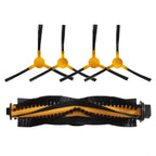 Emiif Replacement Kit For Bobsweep For PetHair For SLAM Vacuum Main Roller Side Brushes Set Efficient Cleaning