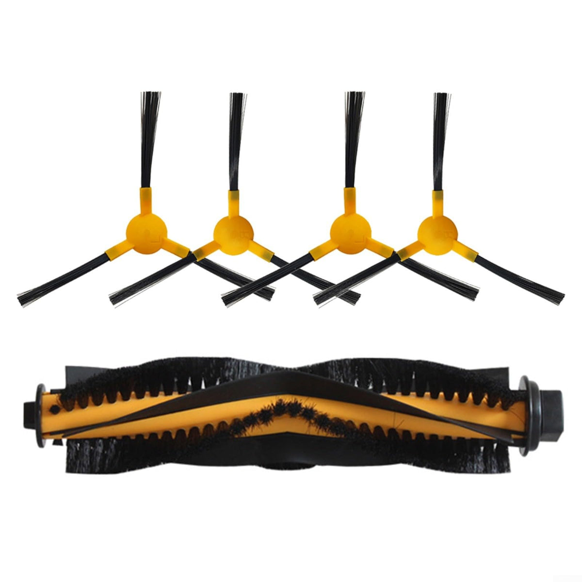 Emiif Replacement Kit For Bobsweep For PetHair For SLAM Vacuum Main Roller Side Brushes Set Efficient Cleaning