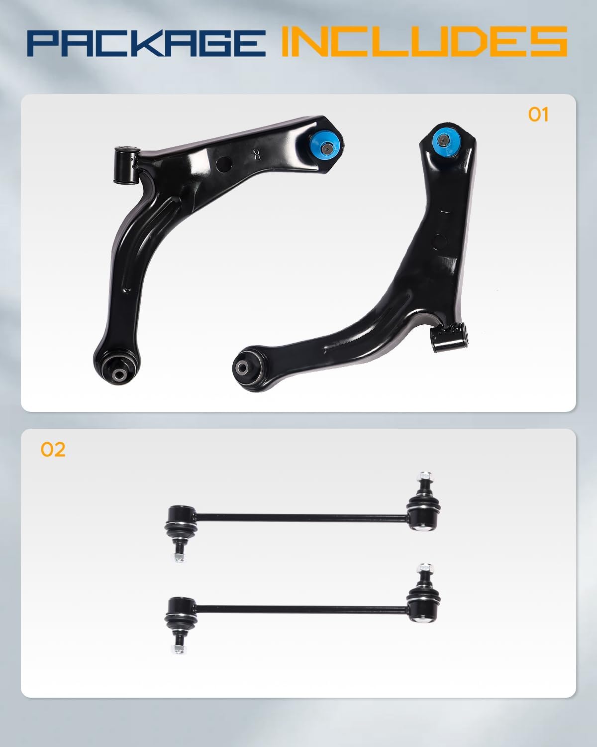 4Pc Control Arms with Ball Joints Fit for Ford Escape 2005-2012