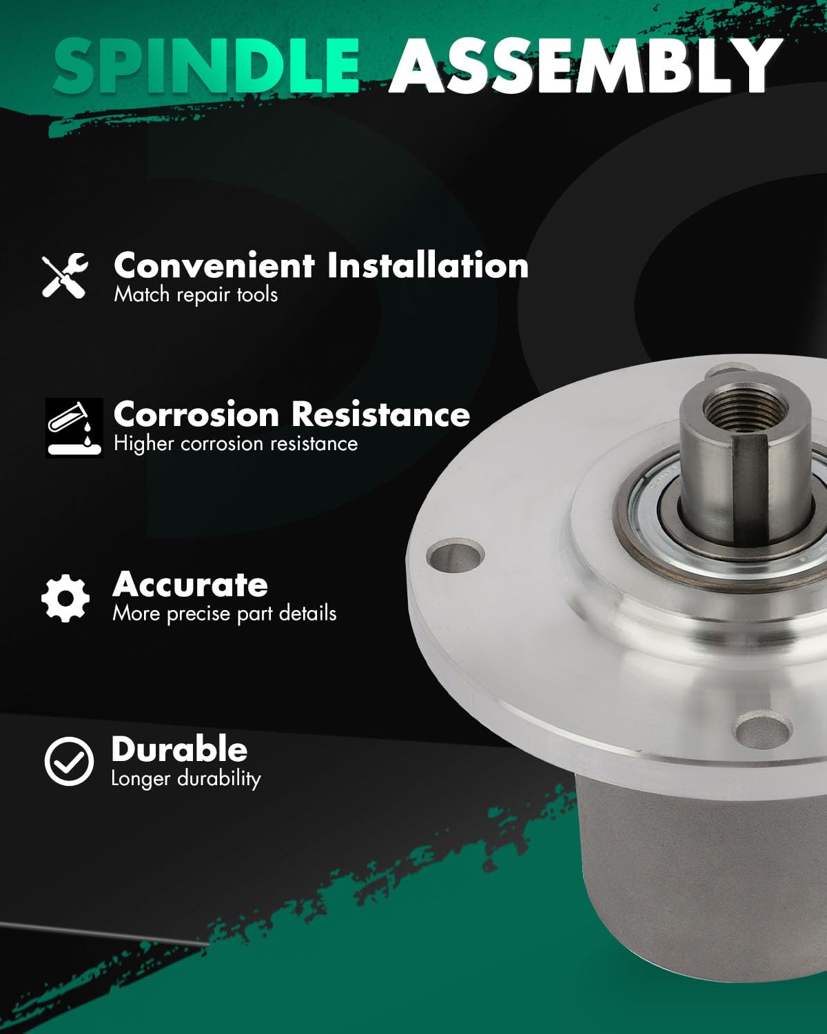 SCITOO Mower Spindle Assembly Replacement for BUNTON-Goodall 2720759
