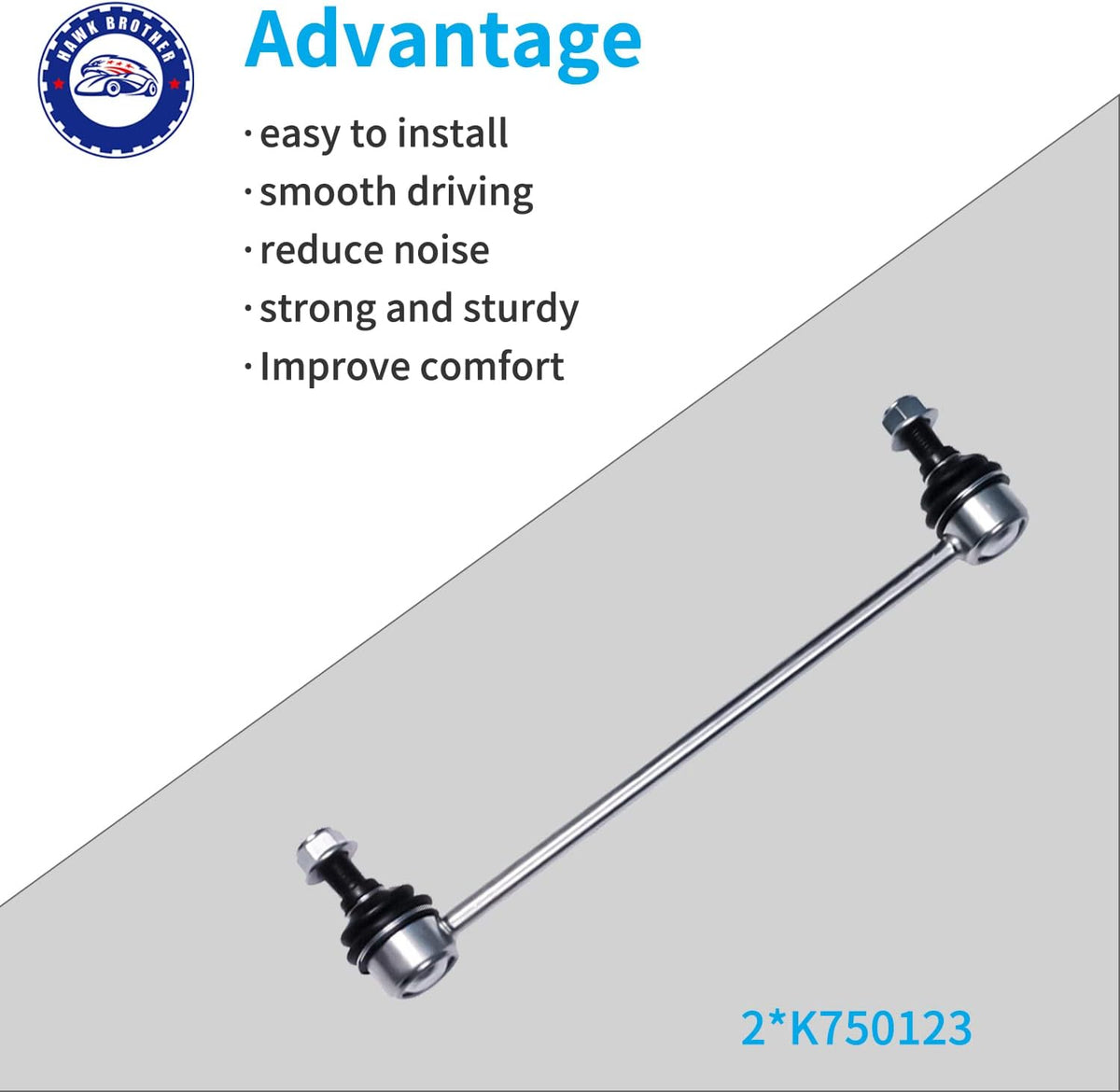 Front Sway Bar Links Fit for Toyota Camry 2007-2017