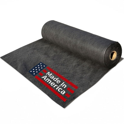 8 oz Non Woven Geotextile Fabric, Made in USA Drainage and Filter Fabric for French Drains, Retaining Walls, Erosion