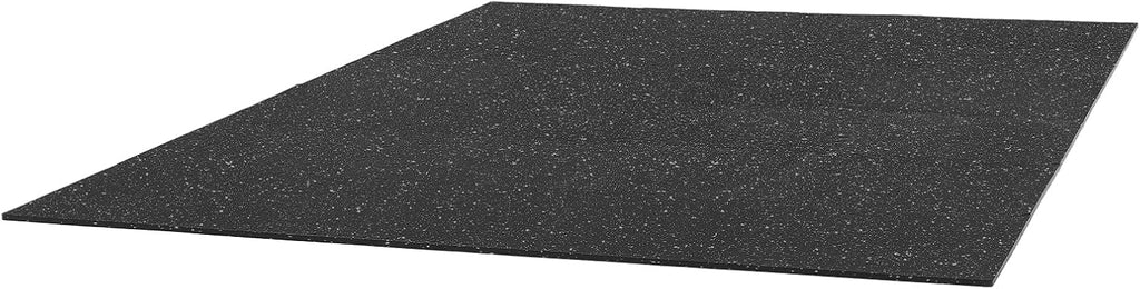 0.56Inch 96sq.ft 24 Tiles Gym Flooring for Home Gym, Rubber Top with High Density EVA Foam, 24 x 24In Gym Floor