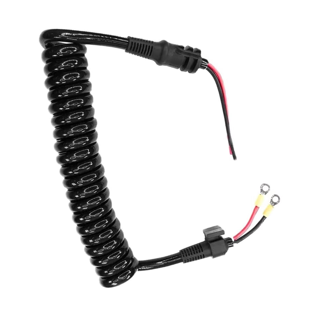 Trolling Motor Extension Cable, Coiled Power Wire 8M0029237 for Motorguide Xi5 Boat Wiring Replacement