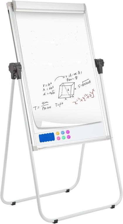 U-Stand Magnetic Whiteboard Easel, 36 x 24 Inch Dry Erase Easel with Stand | Double-sided Dry Erase Board Easel with