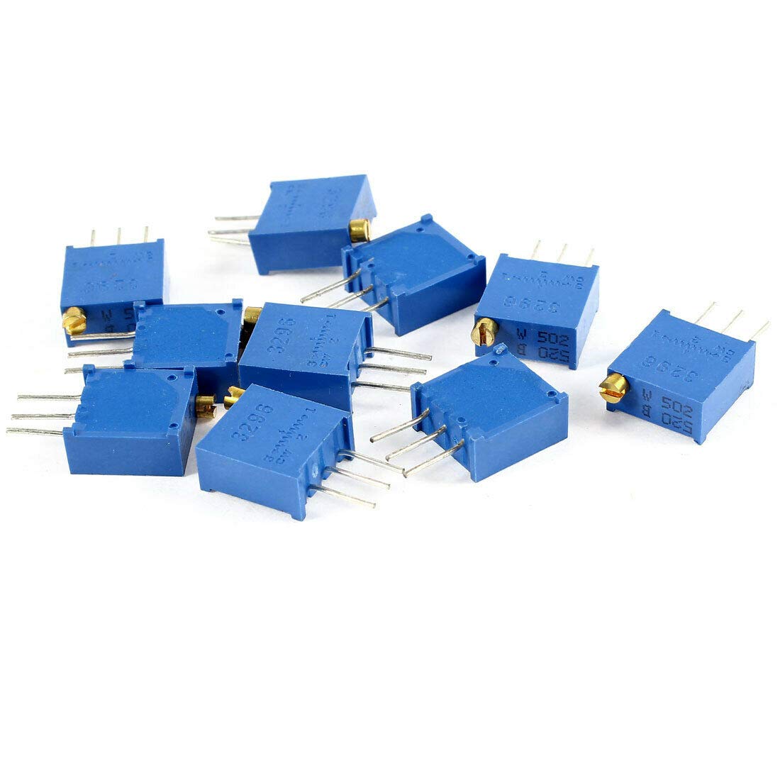 New for 10Pcs 3296W-502 3296 W 5K ohm Trim Pot Trimmer Potentiometer