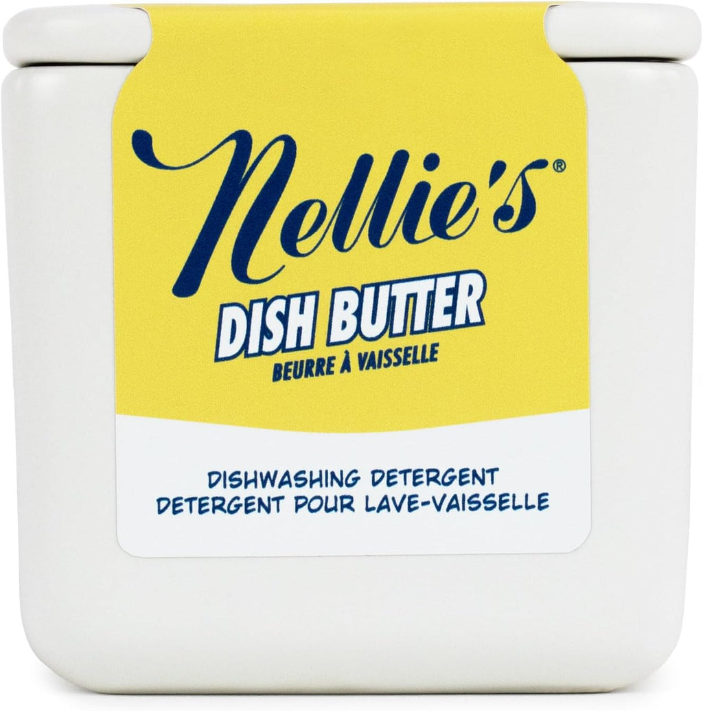 Dish Butter | Solid Dish Soap | Lemongrass Scent | Made in Canada