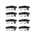 Lesurey 8Pcs Bucket Teeth Assembly 6737322Y 6737324 Compatible with Bobcat