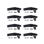 Lesurey 8Pcs Bucket Teeth Assembly 6737322Y 6737324 Compatible with Bobcat