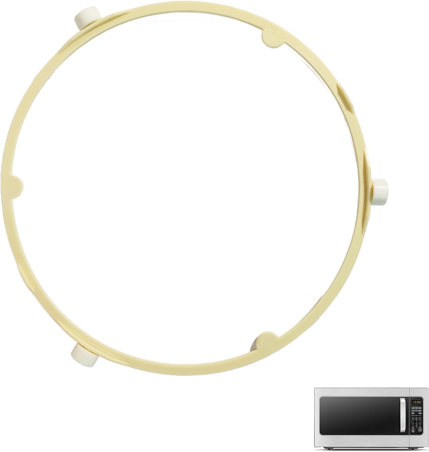 Microwave Turntable Support Roller Ring, Compatible with Samsung/GE/Frigidaire/Whirlpool/Maytag/Kenmore, Replaces