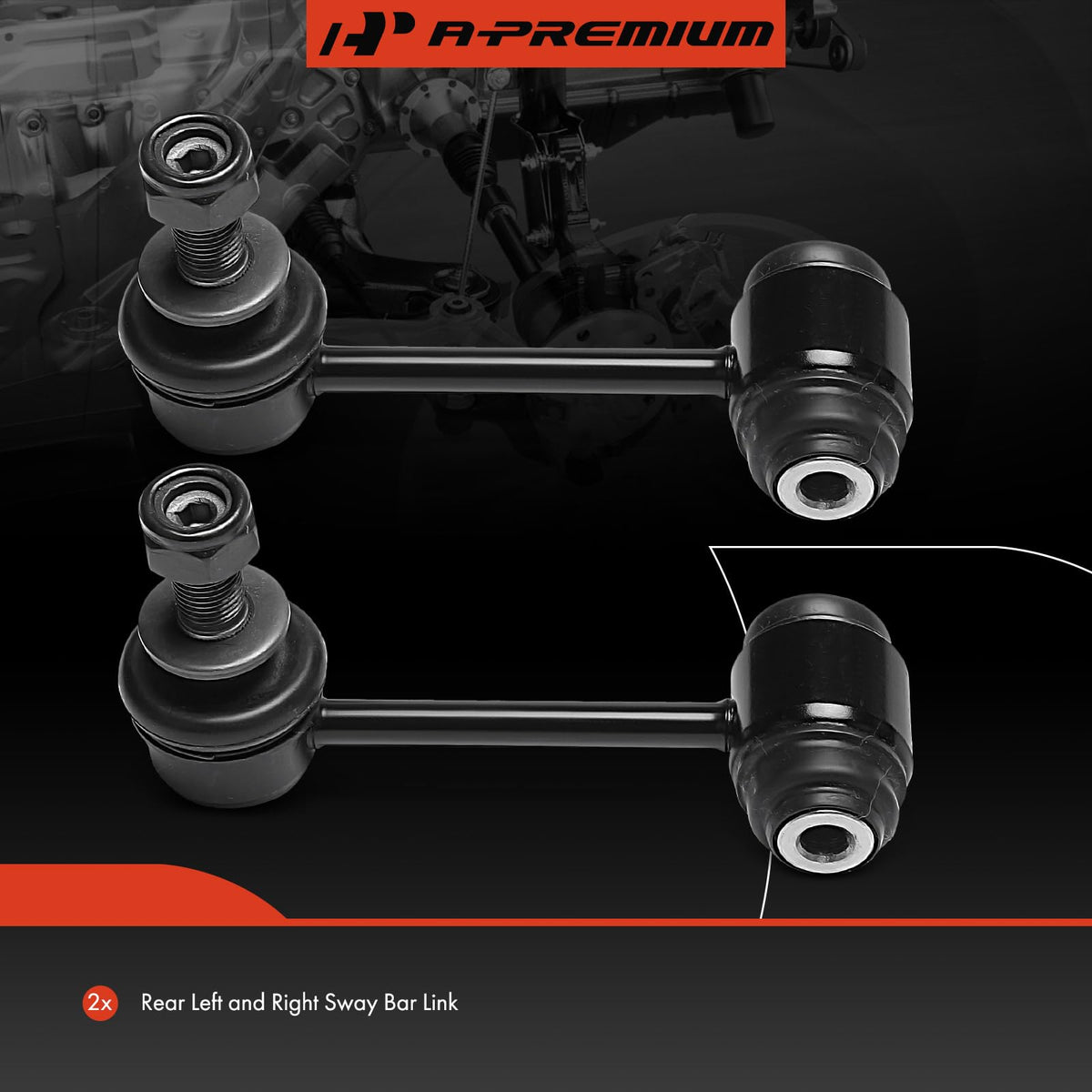 A-Premium Rear Sway Bar Link Stabilizer Bar Link, Compatible with Lexus