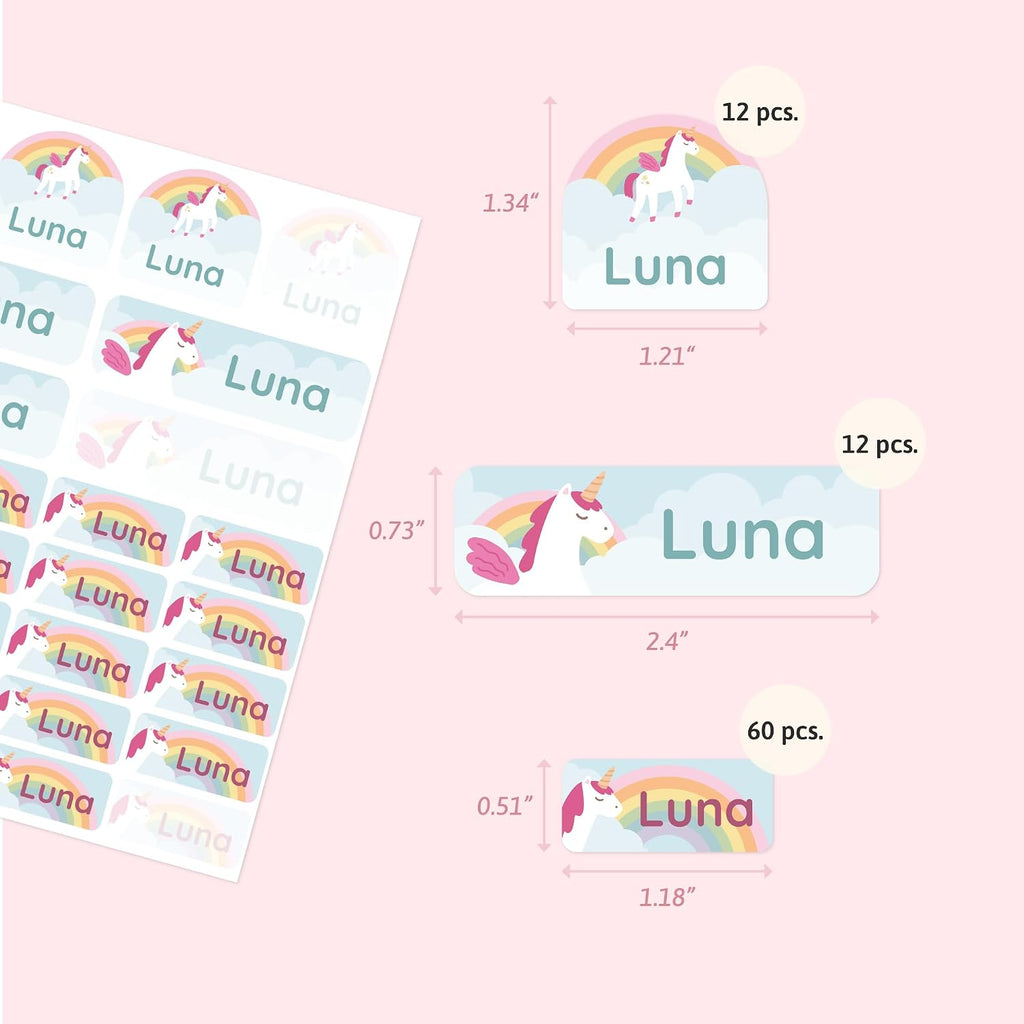 Personalized Daycare Name Labels (84) – Daycare Labels & Name Stickers for Kids – Labels for Kids Stuff Daycare –