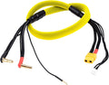 1PC 600mm 2S XT60 Lipo Battery Charging/Balance Cable Leads with 4mm/5mm Bullet Connector