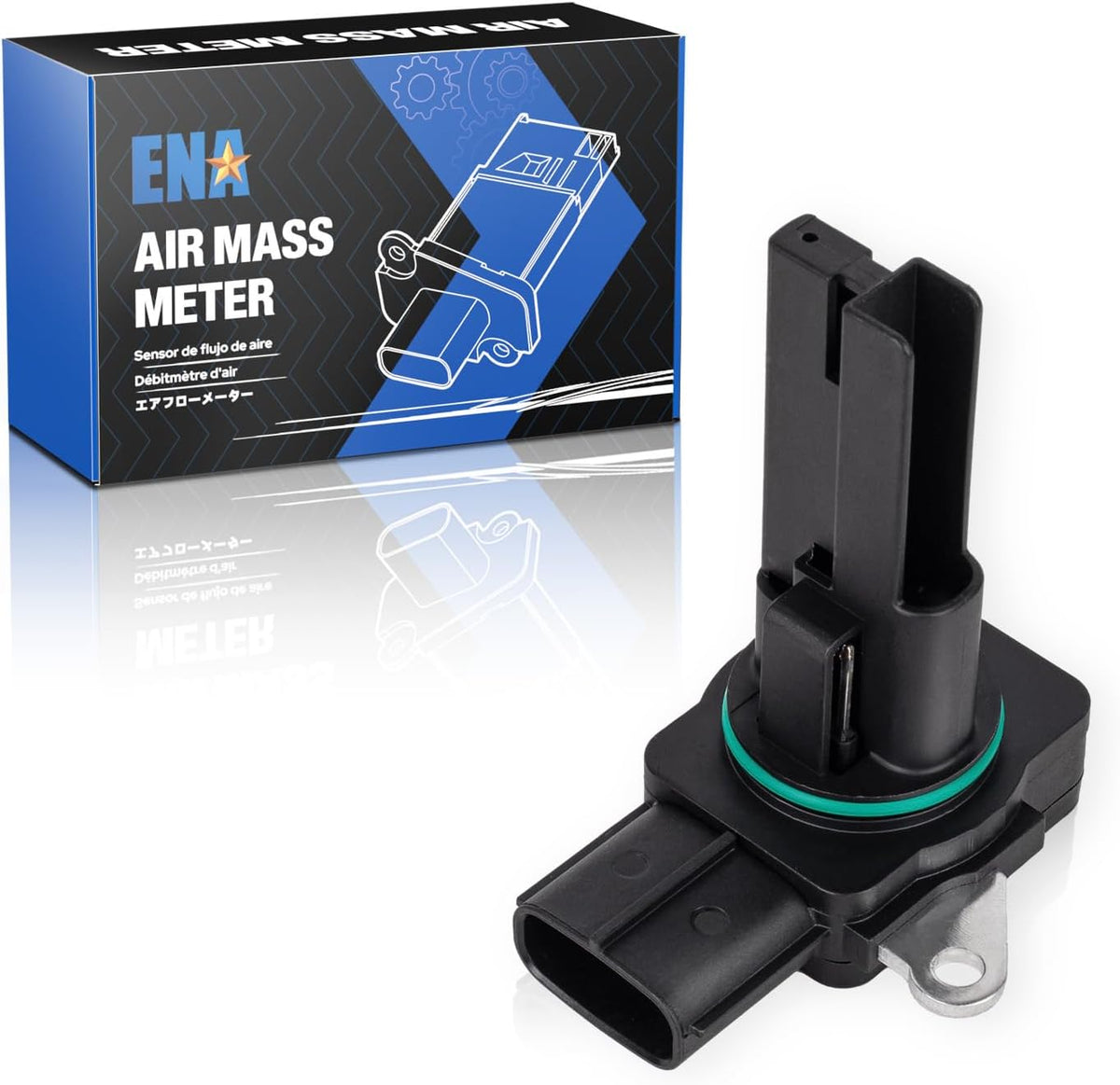 ENA Mass Air Flow Sensor Meter MAF Compatible with Subaru Forester Outback Crosstrek Impreza Legacy WRX WRX STI 2008 2009 2010 2011 2012 2013 2014 2015 2016 2017 Replacement for 22680AA380 22680AA38A