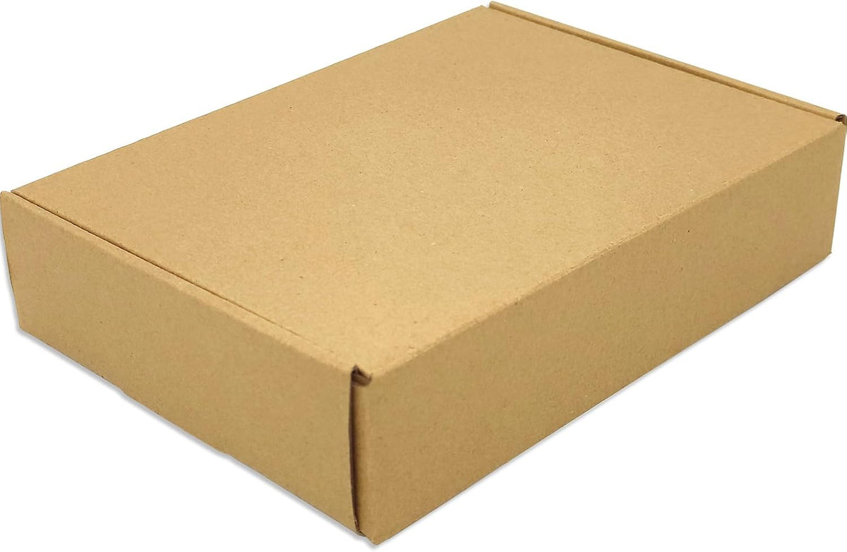 9x6x2 Shipping Boxes Set of 50, Brown Mailer Corrugated Cardboard Box