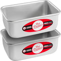 BP-5640-2PK Anodized Aluminum Bread Loaf Pan, 5.5 x 3.125 x 2.375 inch, Set of 2