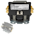 PC130A HVAC Contactor Single One 1 Pole 30 Amps 24 Volts for A/C Heat Pump