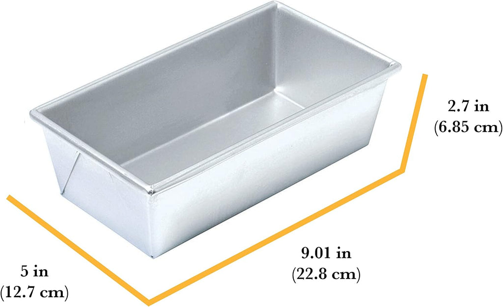 Loaf Pan, Commercial II, 1-Pound | Uncoated | Traditional | Pack of 2