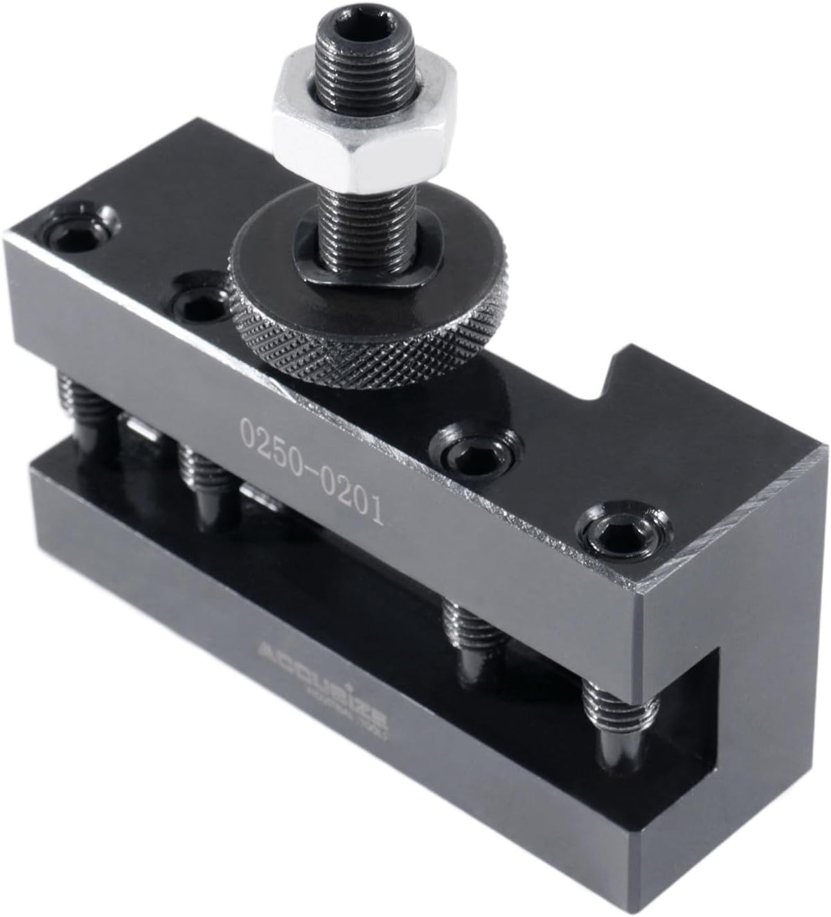 Accusize Industrial Tools BXA Turning and Facing Holder, for 5/8'' Turning Tools, Quick Change Tool Holder, Style 1, 0250-0201