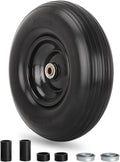 4.00-6 Wheelbarrow Tire, 13" Flat-free Solid Tire and Wheel, with 5/8" or 3/4" Bearings, 1.75" Centered Hub for