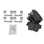 Front and Rear Brake Pad & Rotor Kit Ceramic