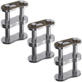 3pcs #80-2 Double Strand Roller Chain Connecting Link