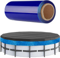 1200FT Winter Pool Cover Seal for Above Ground Pools, Stretchable Pool Cover Wrap Stretch Film Cling,Heavy Duty