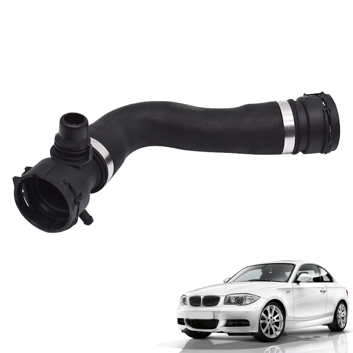 Thomletha Upper Radiator Hose Replacement for 335i 135i 17127540127