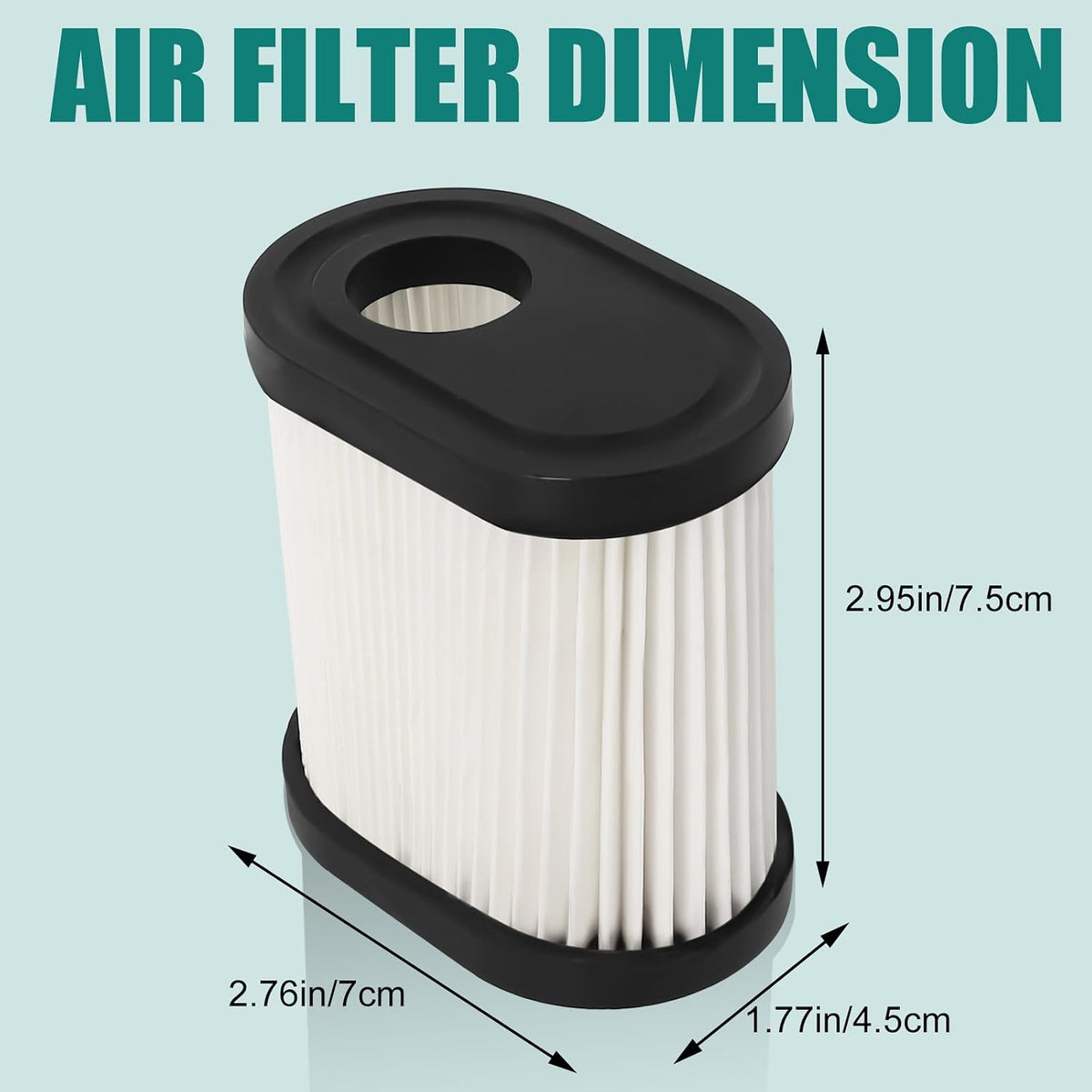 Podoy 36905 Air Filter 5 Pack Compatible with Tecumseh Toro Lawn Mower