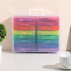 Photo Storage Boxes with Handle, Photo Organizers and Storage