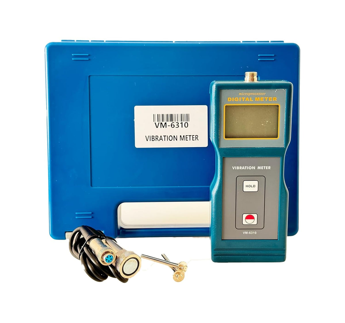 VM6310 Digital Vibration Meter Tester Vibrometer Gauge VM-6310