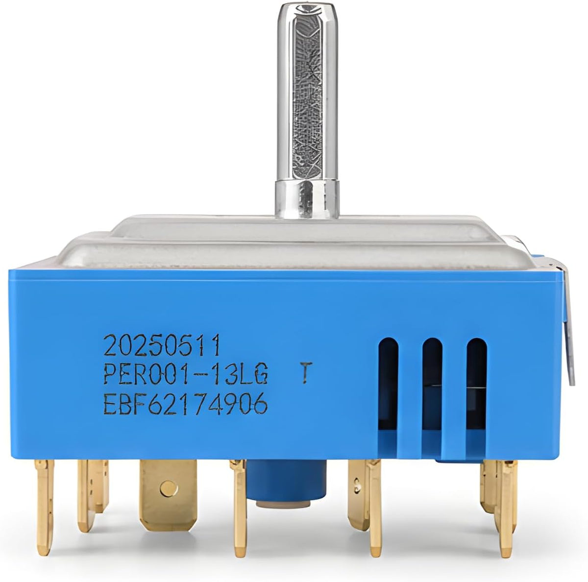EBF62174901 EBF62174906 Infinite Surface Burner Control Switch for LG Electric Range, OEM Replacement Range Switch Replaces PER001-13LG T PER001-13S T AP6037530 PS11771631, Precise Heat Regulation