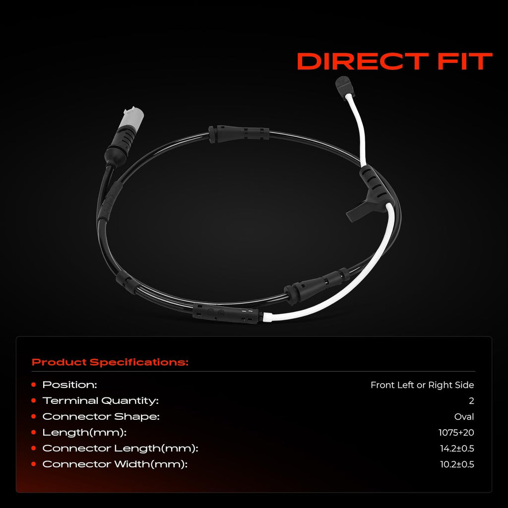 A-Premium Front Brake Pad Wear Sensor Compatible with BMW Models