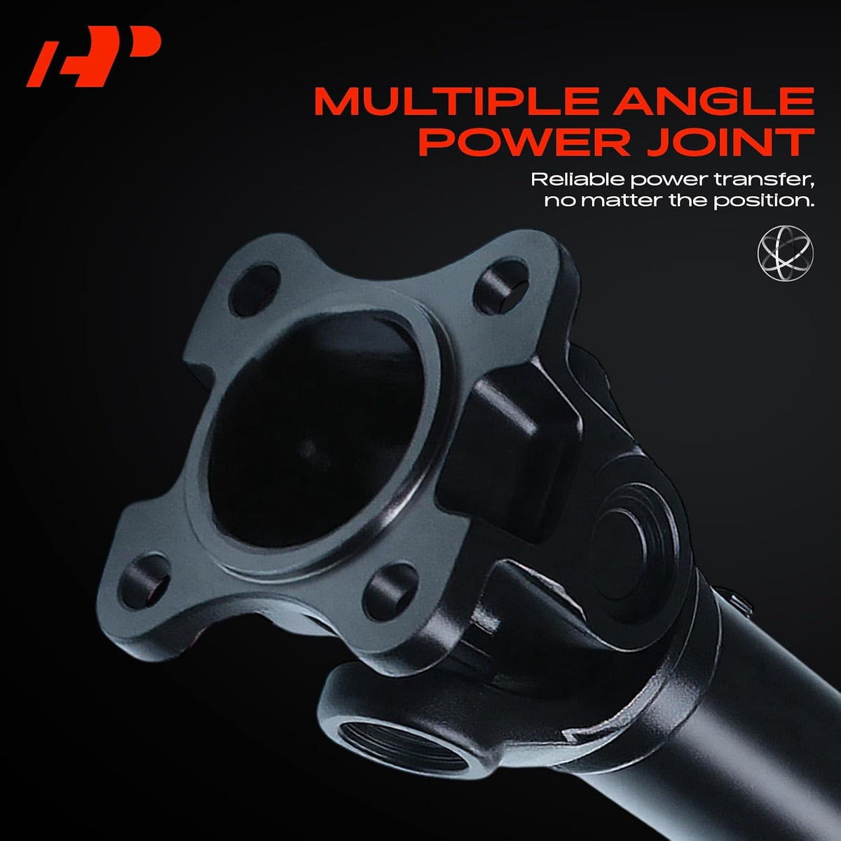 A-Premium Front Driveshaft Assembly Compatible with Jeep