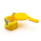 2Pcs Honey Gate Valve for Extractor, Yellow