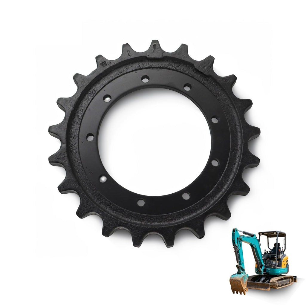 Jecoupoon 2039666 Gear Sprocket Compatible with KX71-3 Mini Excavator