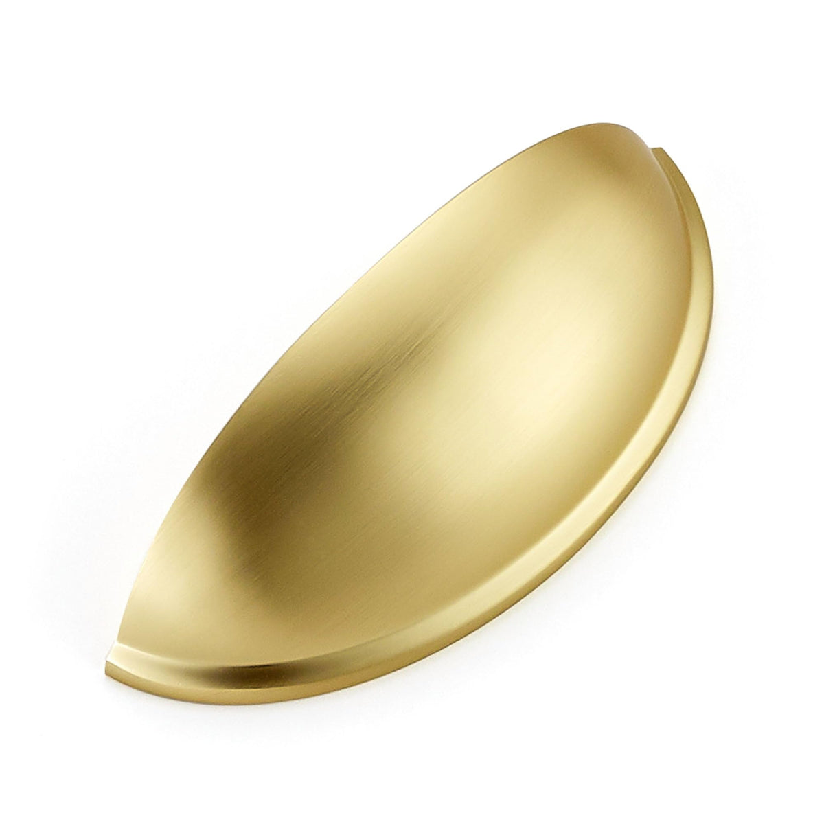 Brushed Gold Drawer Pulls Cabinet Cup Pulls 3 Inch 10 Pack