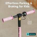 Gotrax Electric Scooter for Kids 6-12, Max 3.75 Mile & 7.5Mph,Thumb Control