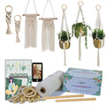 Easy Macrame Kits for Adults Beginners with Instruction Book