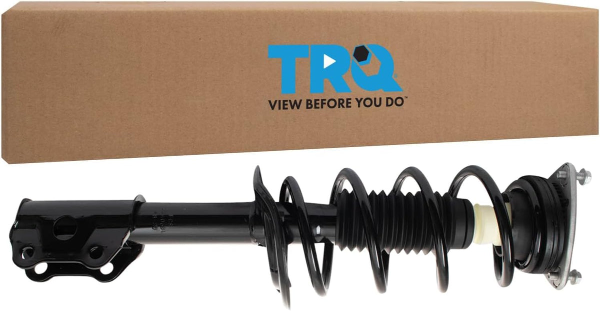 TRQ Front Driver and Passenger Side Strut and Spring Assembly Set Loaded