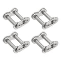 DTGN 4Pcs ISO(DIN) 04C-2 Roller Chain Connect Link, 6.35mm Pitch