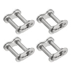 DTGN 4Pcs ISO(DIN) 04C-2 Roller Chain Connect Link, 6.35mm Pitch