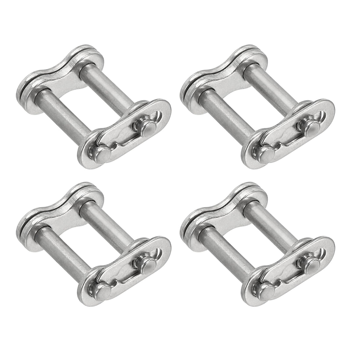 DTGN 4Pcs ISO(DIN) 04C-2 Roller Chain Connect Link, 6.35mm Pitch