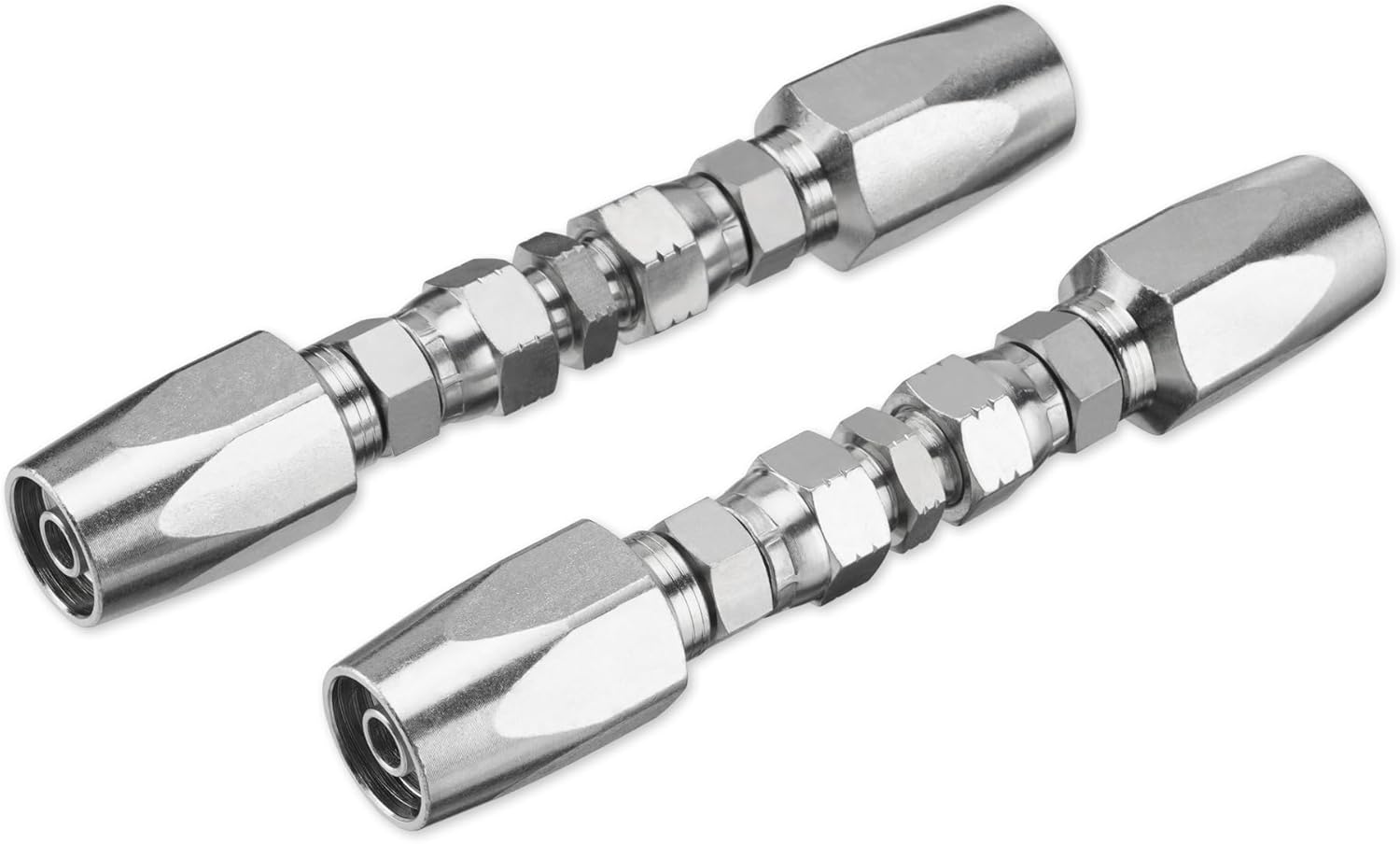 Hydraulic Hose Repair Kit, 3/8" Inner Diameter Reusable, 2-Wire Reusable Hydraulic Repair Fitting