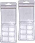 Premium Wax Melt Clamshells Molds - 100 Pack Made in The USA