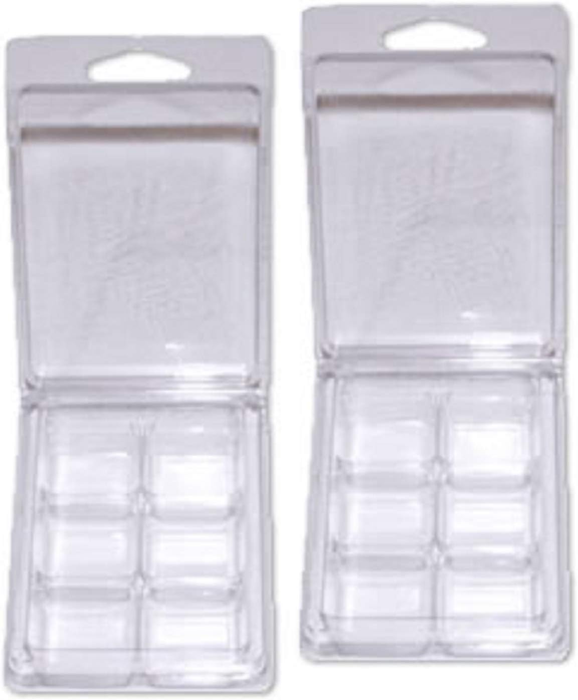 Premium Wax Melt Clamshells Molds - 100 Pack Made in The USA