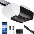 Garage Door Opener 3/4 HP Ultra-Quiet Belt Drive WiFi Smart Opener